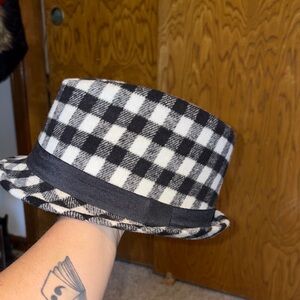 Charming Charlie Monochrome Hat